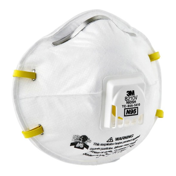3M 8210V N95 Respirator Mask