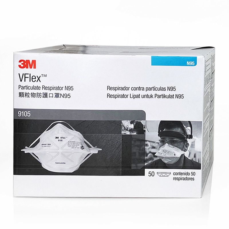 3M VFlex 9105 N95 Respirator Mask