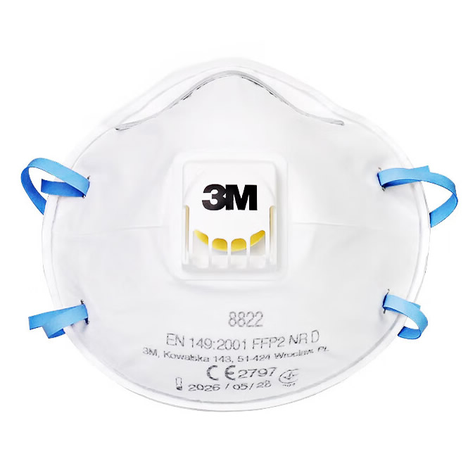 3M 8822 FFP2 Respirator Mask