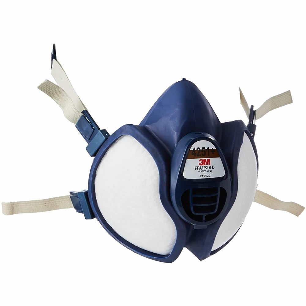 3M 4251+ Maintenance Free Half Face Respirator Mask