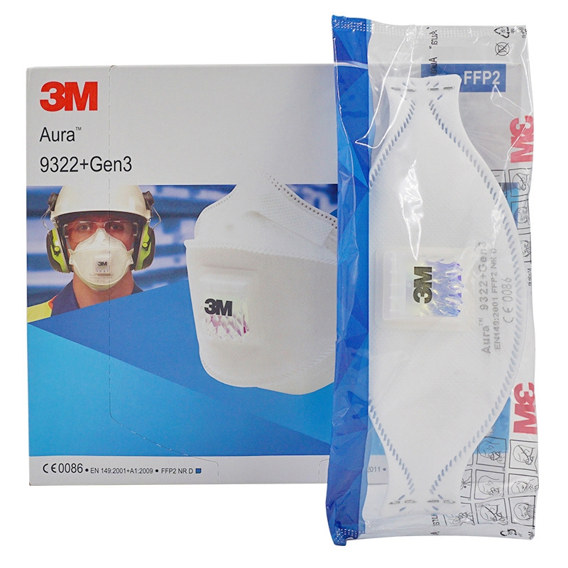 3M Aura 9322+Gen3 FFP2 Respirator Mask