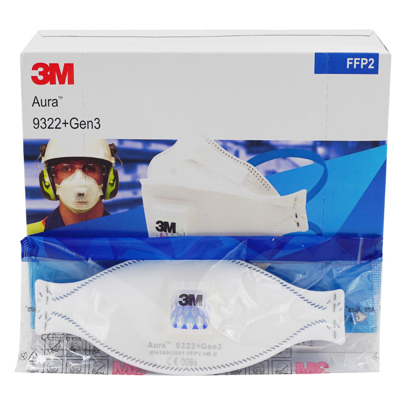 3M Aura 9322+Gen3 FFP2 Respirator Mask